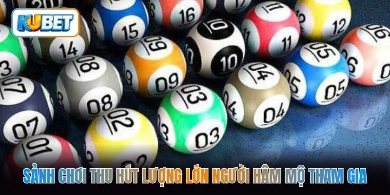 Sảnh chơi thu hút lượng lớn người hâm mộ tham gia