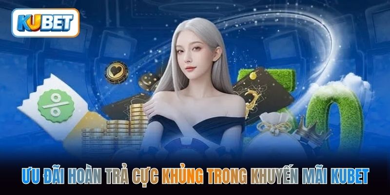 Ưu đãi hoàn trả cực khủng trong khuyến mãi kubet