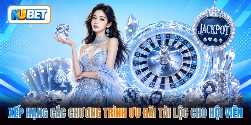 Xếp hạng các chương trình ưu đãi tài lộc cho hội viên